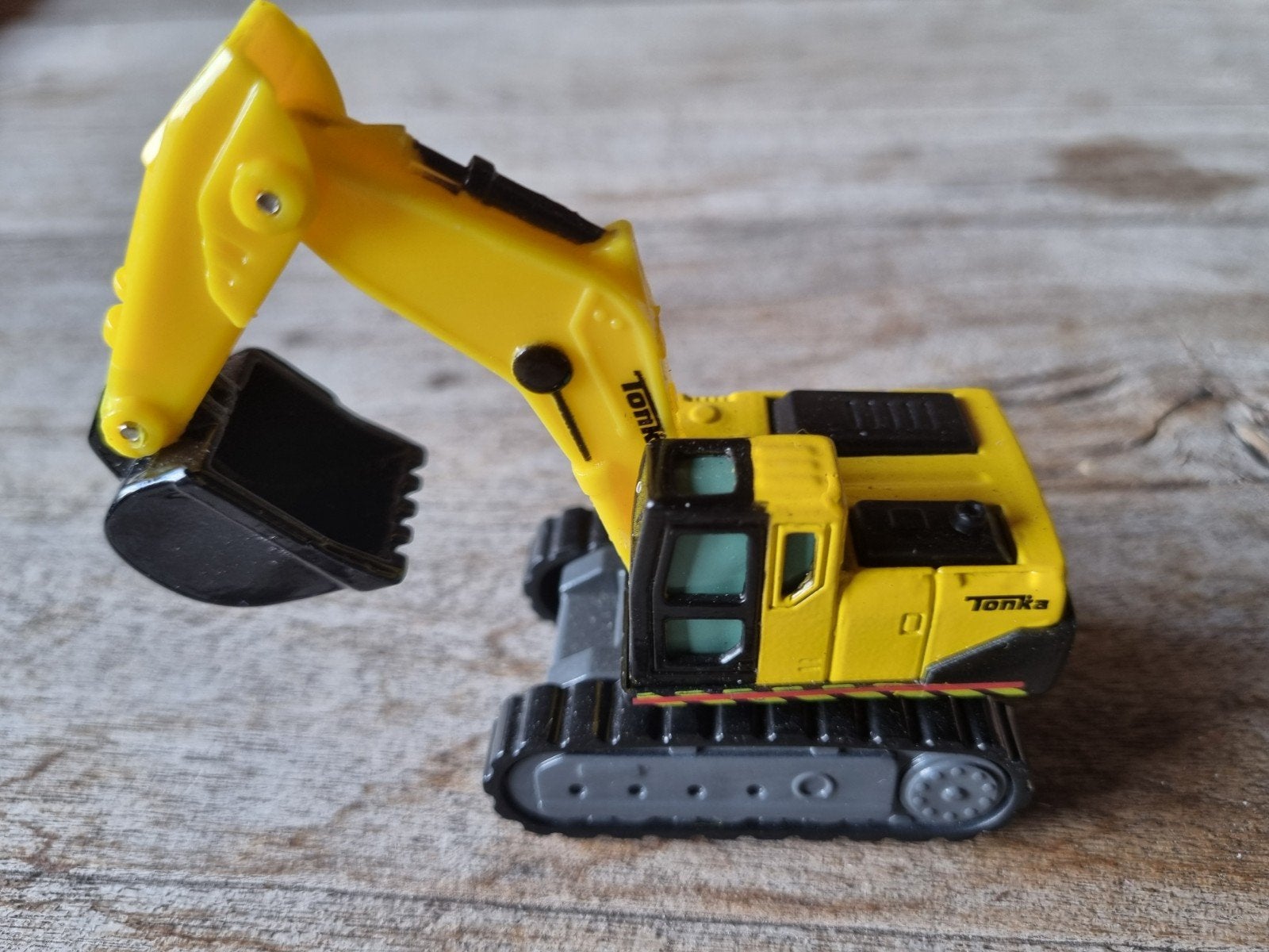 Tonka Graafmachine Speelgoedvoertuig Geel, Verzamelen, Ophalen of Verzenden, Gebruikt