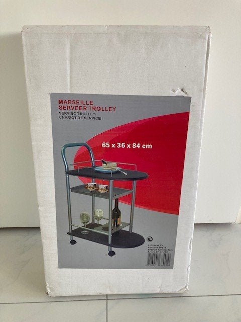 Serveer Trolley, Huis en Inrichting, Keuken | Keukenbenodigdheden, Keukentrolley, Ophalen, Nieuw