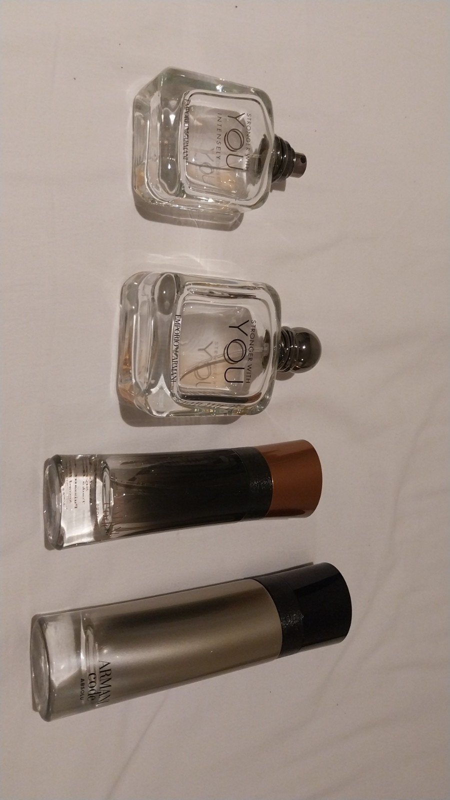 Lege Armani Parfumflesjes, Verzamelen, Ophalen of Verzenden, Gebruikt, Proef of Tester