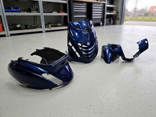 Piaggio Zip onderdelenset (WOK frame 2018,Kappenset & TurboK, Motoren, Ophalen of Verzenden, Gebruikt