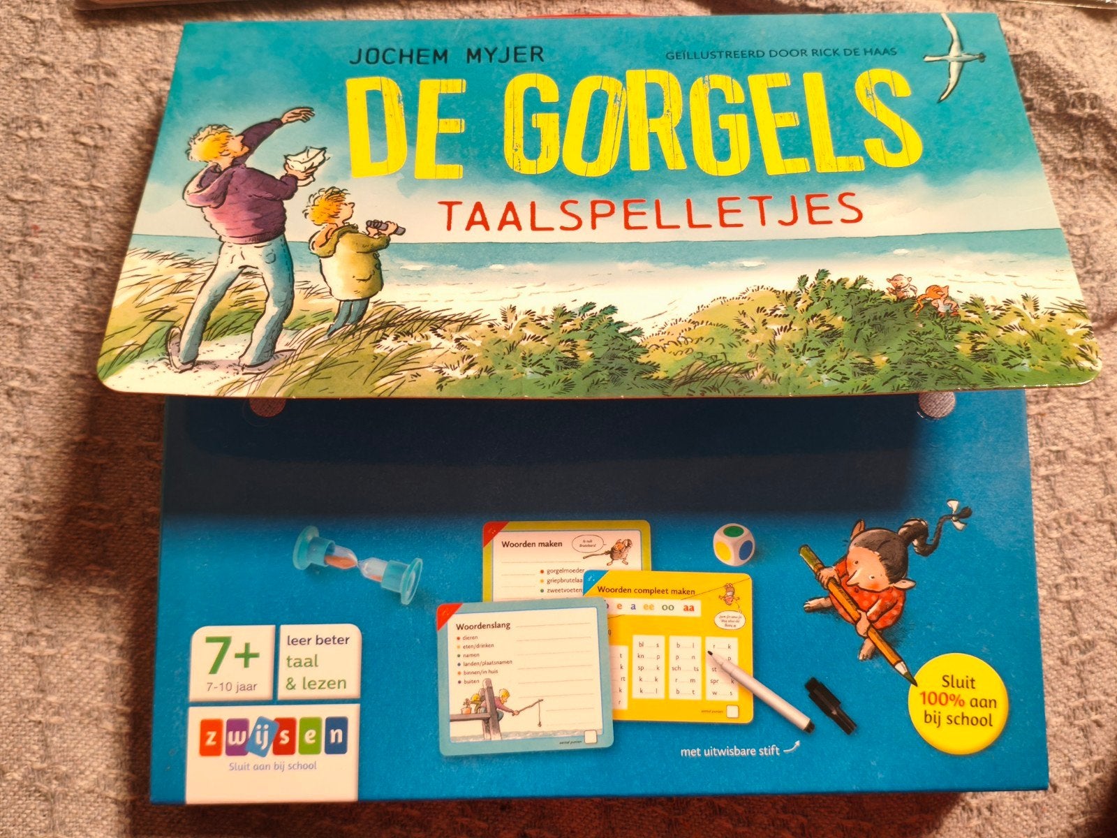 De Gorgels Taalspelletjes - Educatief Spel 7+ Jaar, Ophalen of Verzenden, Zo goed als nieuw, Puzzelen