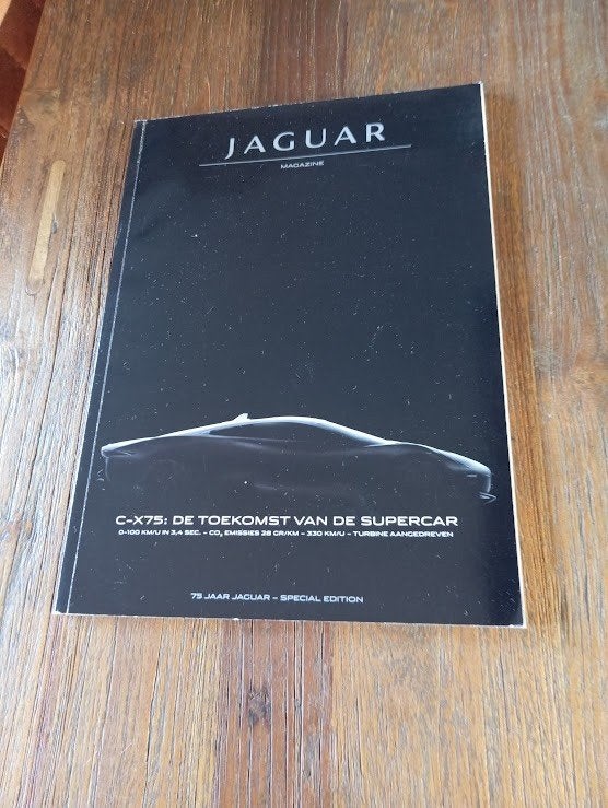 Jaguar Magazine 75 Jaar Jaguar Special Edition 2010 84 pag., Verzenden, Zo goed als nieuw, Overige merken