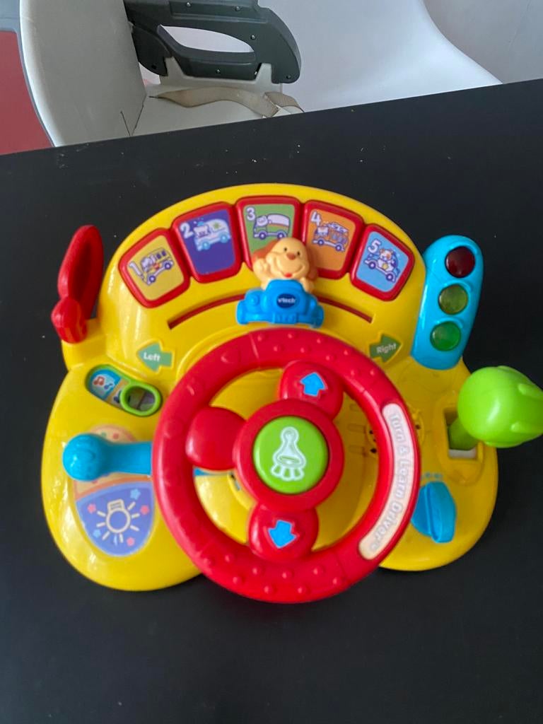 Vtech Turn & Learn Driver, Ophalen of Verzenden, Gebruikt, 6 maanden tot 2 jaar
