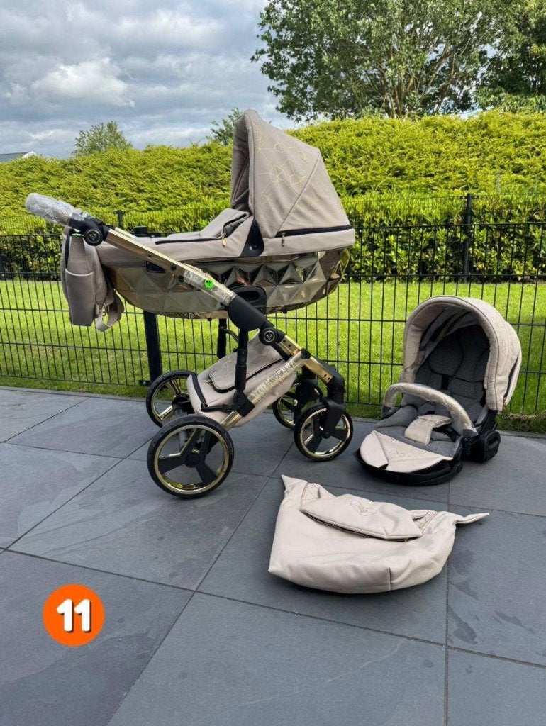 Junama Hearts kinderwagen, Niet ingevuld, Nieuw, Combiwagen, Niet ingevuld