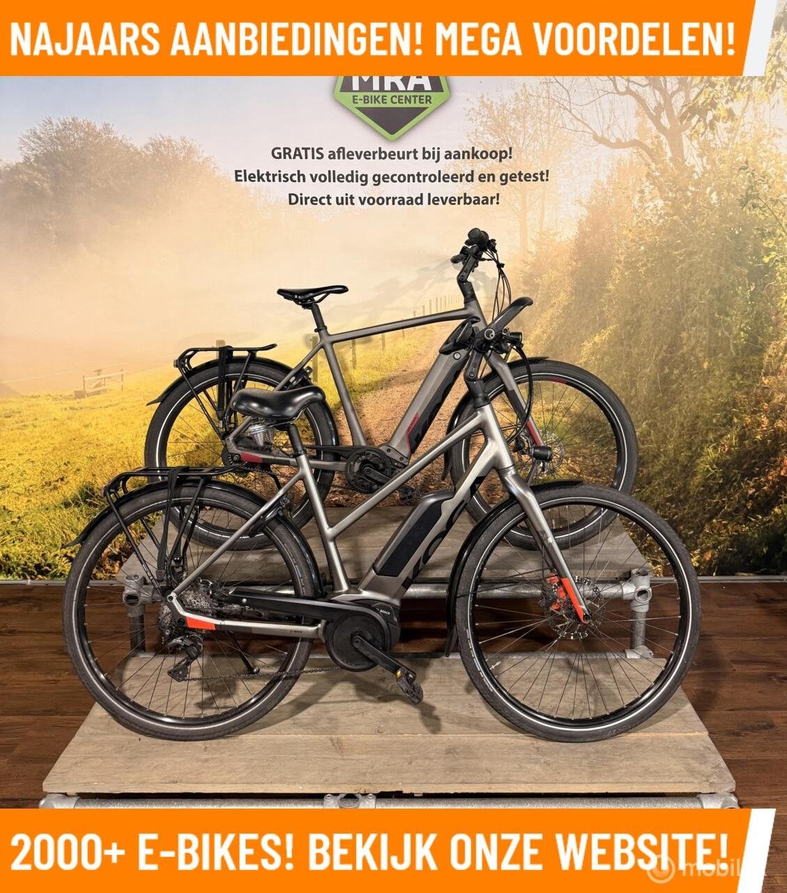 Koga PACE Elektrische fietsen met BOSCH midden motor ebikes!, Zo goed als nieuw, 50 km per accu of meer, Overige merken