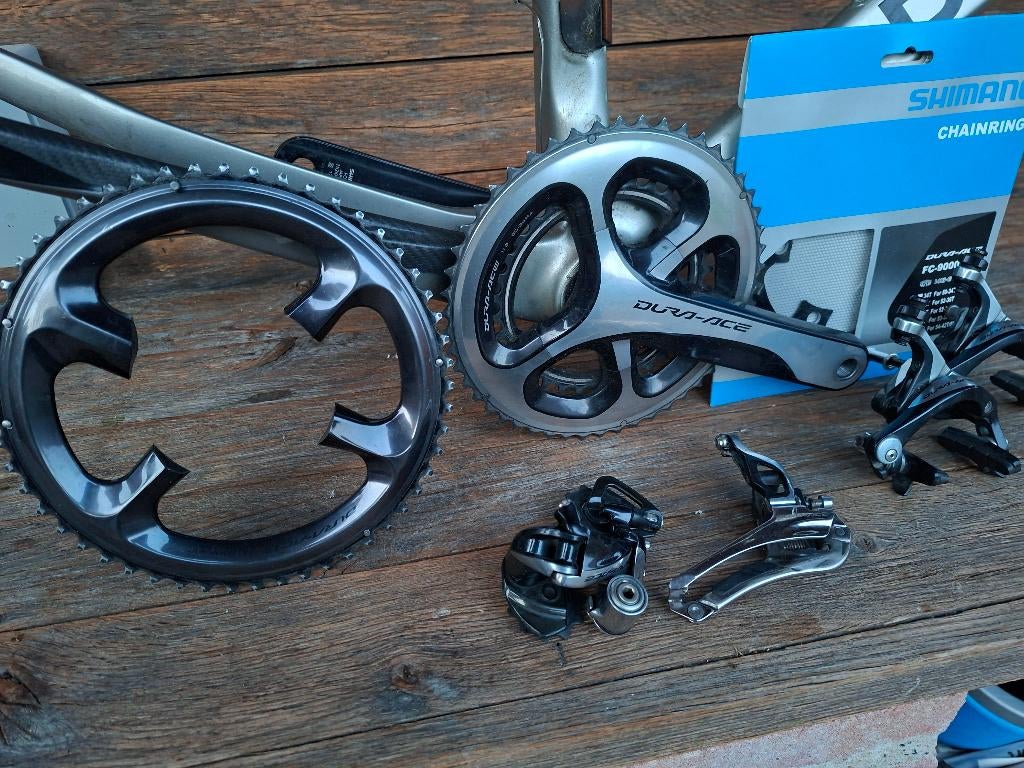 Crankstel Dura Ace FC-9000 172.5, Ophalen, Gebruikt, Crankstel of Pedalen, Shimano
