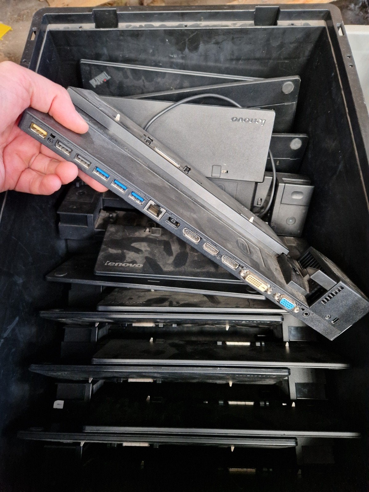17x Lenovo ThinkPad Ultra Dock Docking Stations - Partij, Computers en Software, Dockingstations, Ophalen