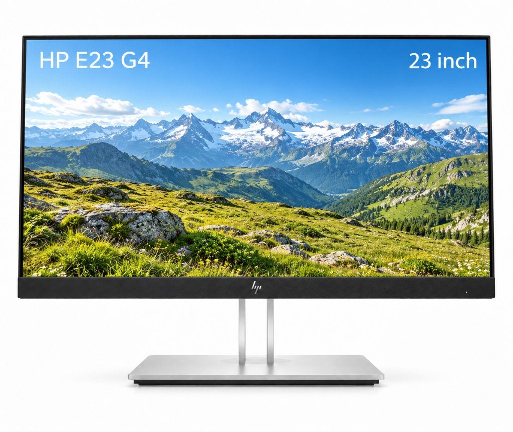 HP E23 G4 – 23 inch – Full HD – IPS, Computers en Software, HDMI, IPS, In hoogte verstelbaar, Nieuw