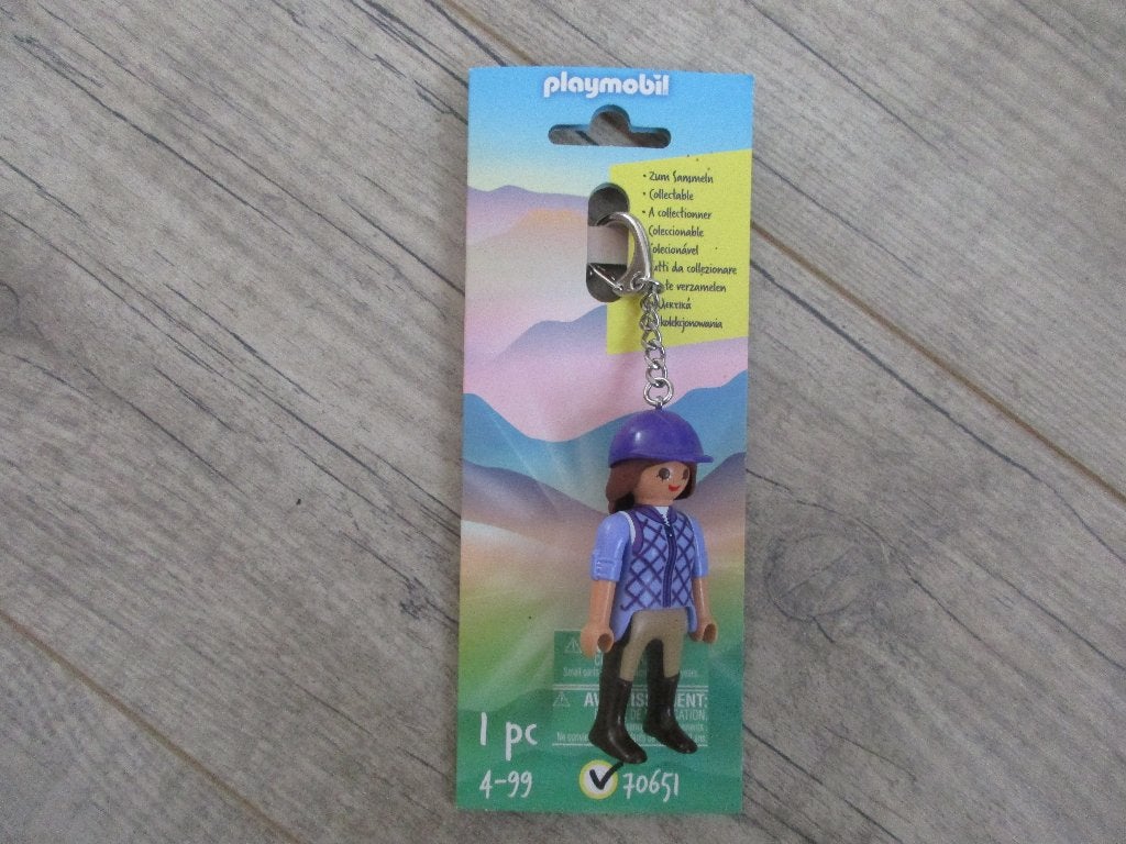 Playmobiel sleutelhanger, Ophalen of Verzenden, Zo goed als nieuw, Overige typen