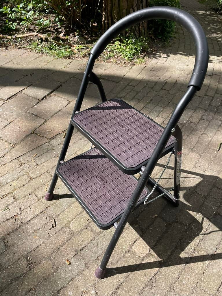 Keukentrappetje, Ophalen of Verzenden, Zo goed als nieuw, Minder dan 2 meter