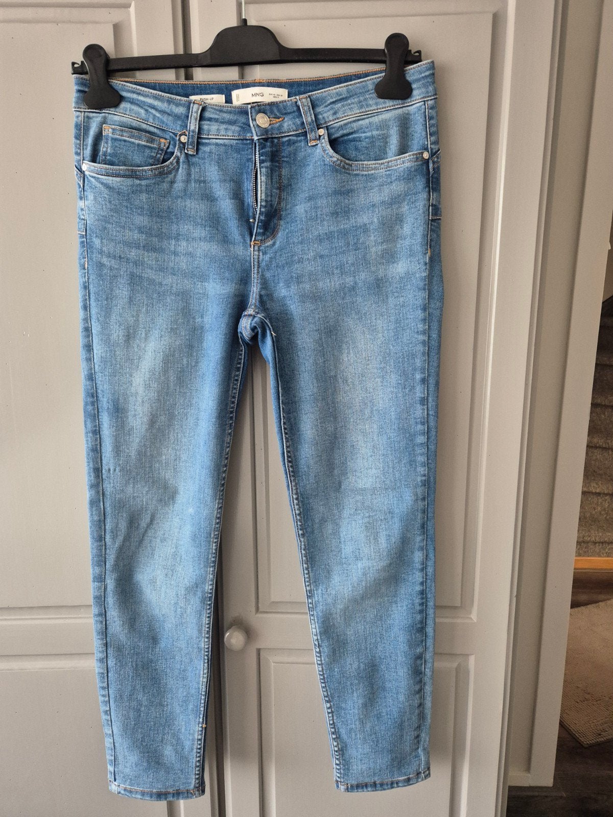Jeans broek m40  (Mango ), Mango, Blauw, Ophalen of Verzenden, Zo goed als nieuw