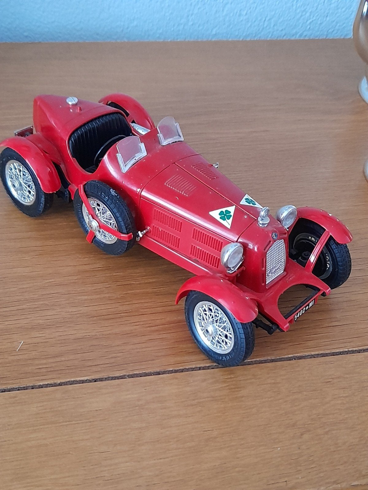 Alfa Romeo 8C 2300 Monza 1931 schaalmodel, Overige merken, Auto, Groter dan 1:32, Ophalen of Verzenden