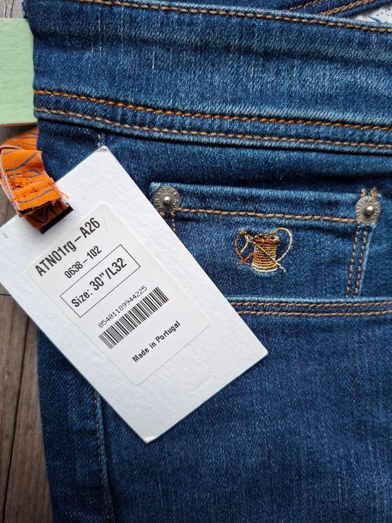 Atelier NOTERMAN jeans W30 L32, NOTERMAN, Blauw, Nieuw, W32 (confectie 46) of kleiner