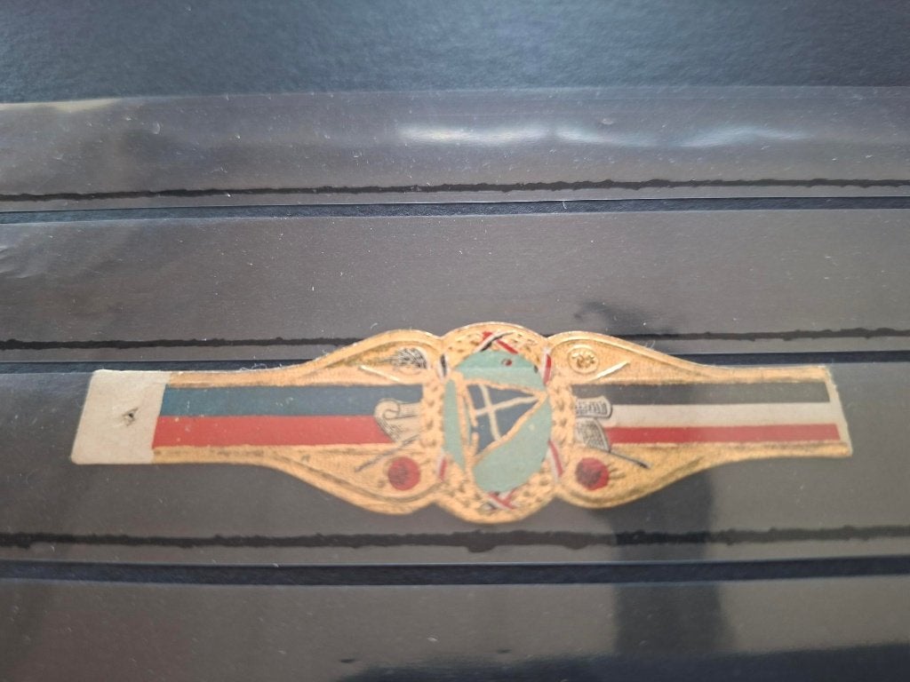 sigarenband vlag, Verzamelen, Verzenden, Sigarenbandjes