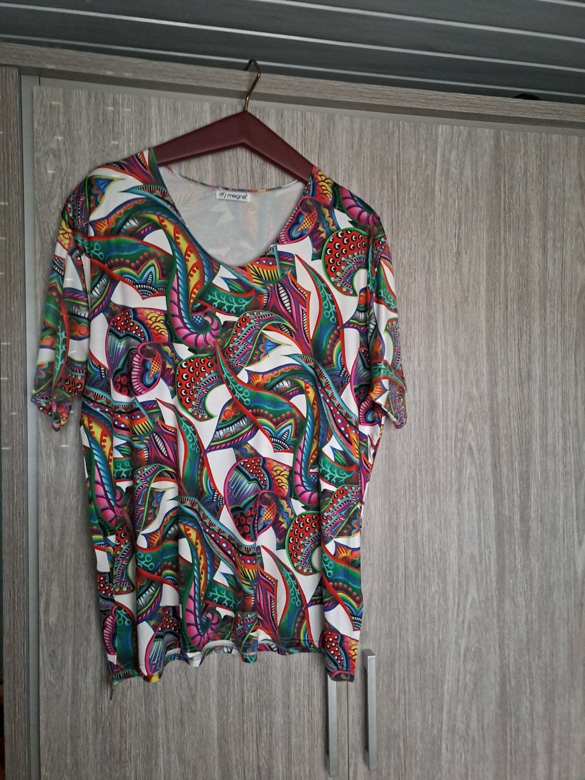 Magna shirt maat 52/54, Meerkleurig, Nieuw, Magna, Shirt of Top