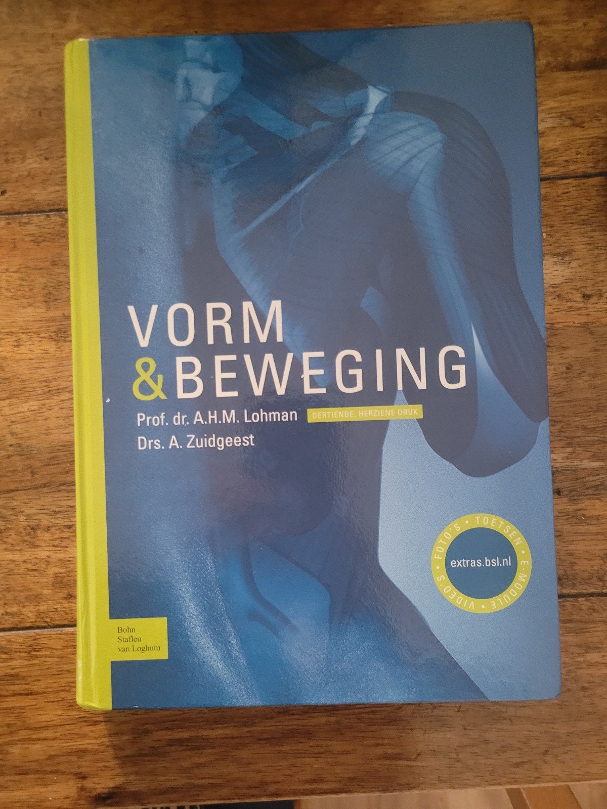 Vorm & Beweging - Anatomieboek van Lohman & Zuidgeest, Ophalen, Prof. dr. A.H.M. Lohman, Drs. A. Zuidgeest, HBO, Zo goed als nieuw