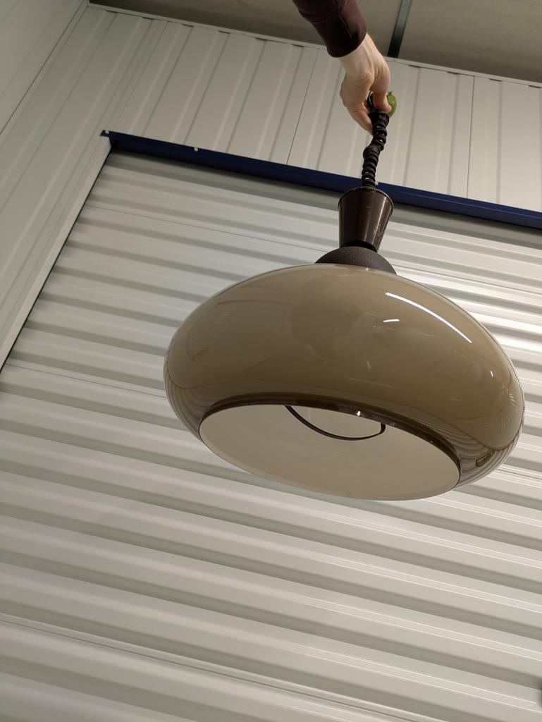 Lamp Plafondlamp Jaren 60 Dijkstra Vintage Lamp, Ophalen of Verzenden, Zo goed als nieuw