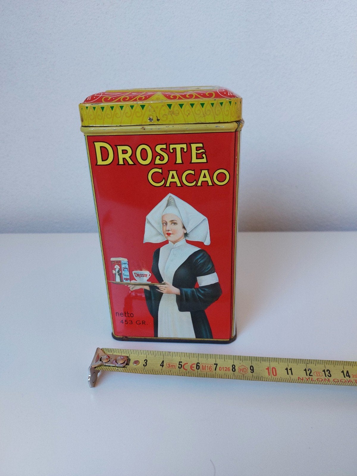 Vintage Droste Cacao Blik - Zeldzaam Verzamelobject, Ophalen of Verzenden
