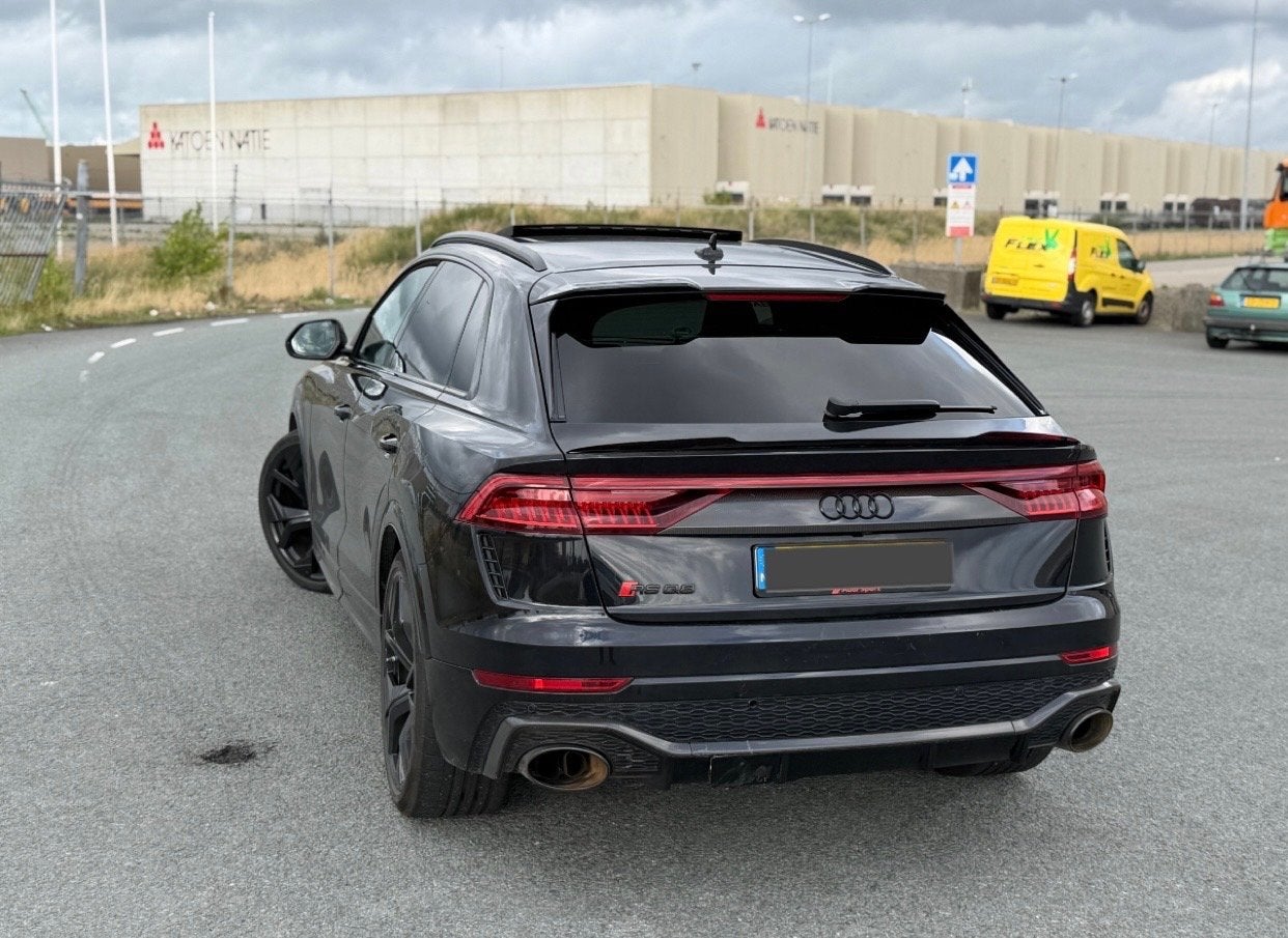 Audi RSQ8 4.0 TFSI 2020, Auto's, Audi, 4000 cc, 730 pk, Zwart, Leder