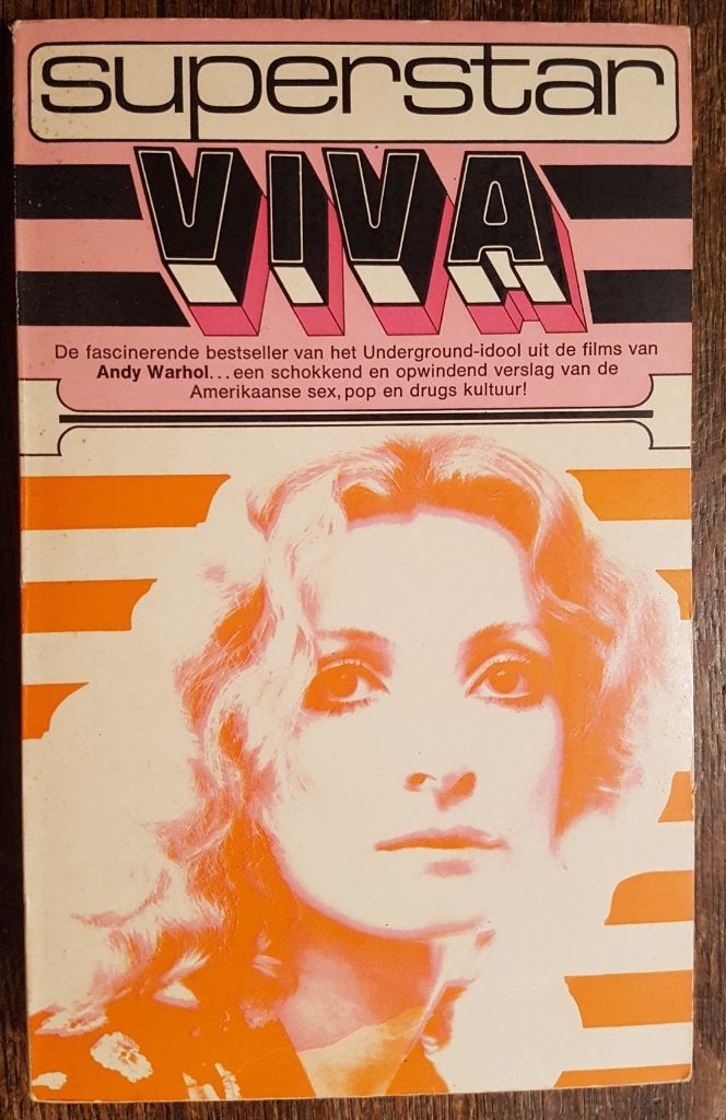 Superstar Viva - NLse uitgave uit de jaren '70 - Andy Warhol, Boeken, Ophalen of Verzenden, Gelezen, Andy Warhol, Amerika