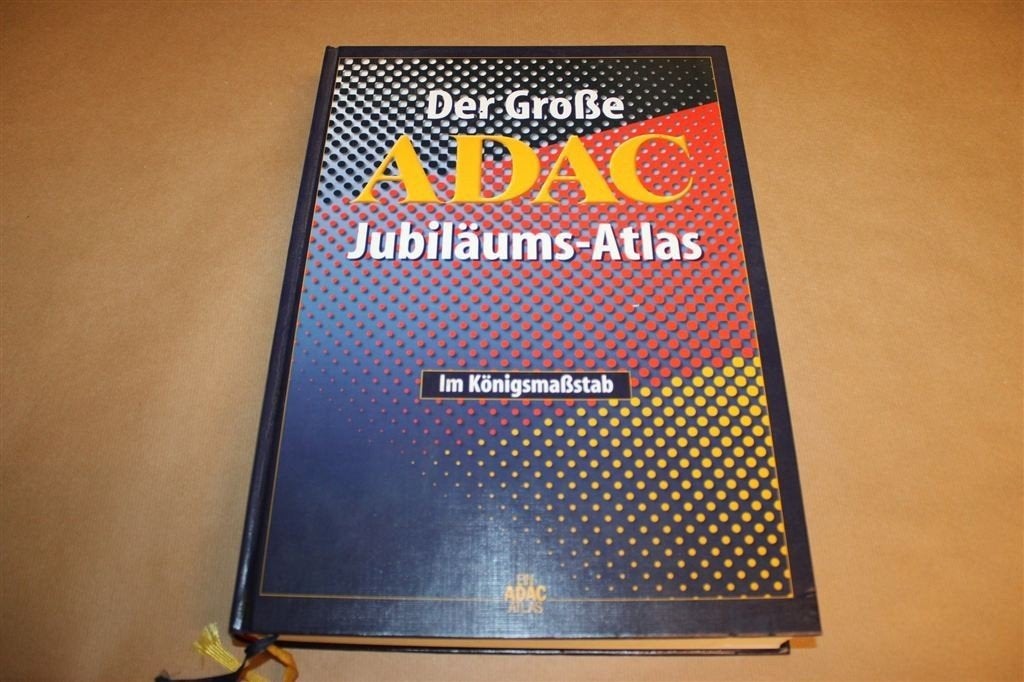 ADAC-Jubiläums-Atlas — Groot Formaat Wegenatlas Duitsland, Ophalen of Verzenden, Gelezen, 1800 tot 2000, Landkaart