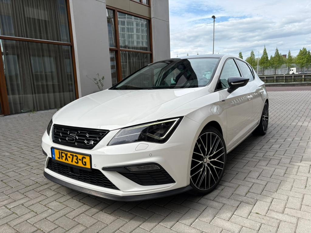 Seat Leon FR 1.4 TSI Cruise Sfeer Navi Carplay 162PK, Auto's, Seat, Voorwielaandrijving, Zwart, 1133 kg, Leon