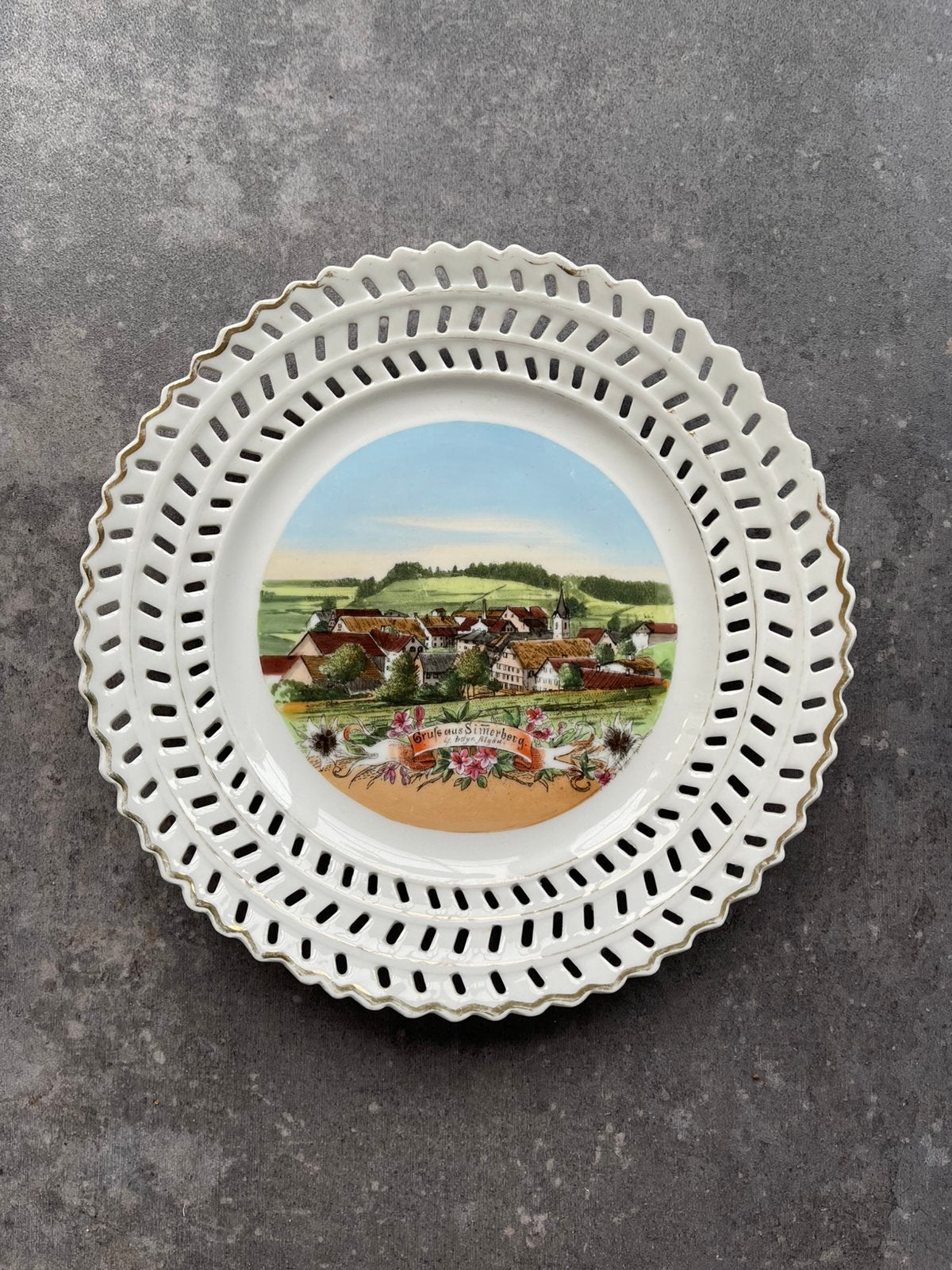 Sierbord Allgau, Ophalen of Verzenden