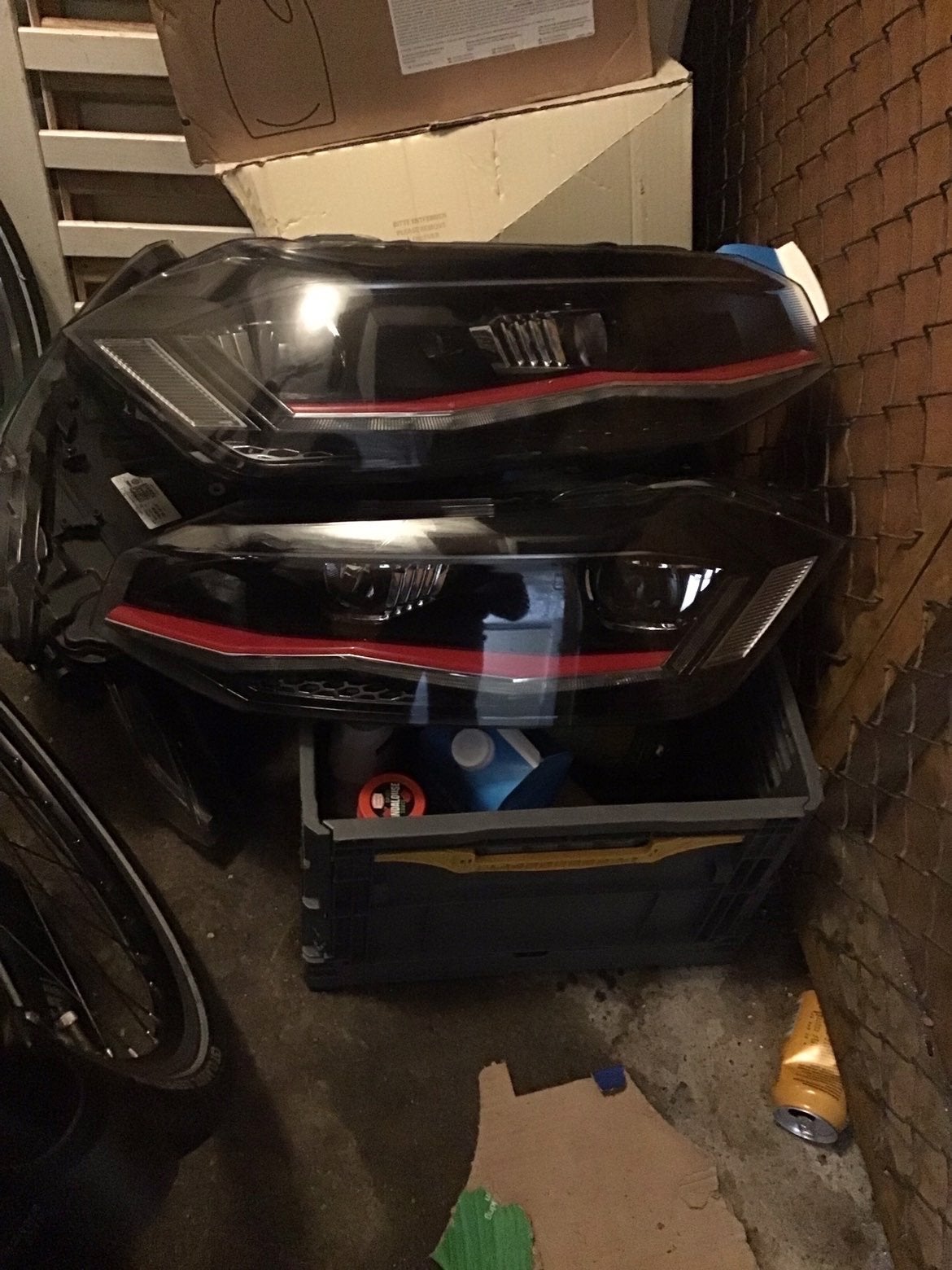Polo GTI 8 LED Koplampen - Origineel VW, Auto-onderdelen, Verlichting, Ophalen of Verzenden, Nieuw, Volkswagen