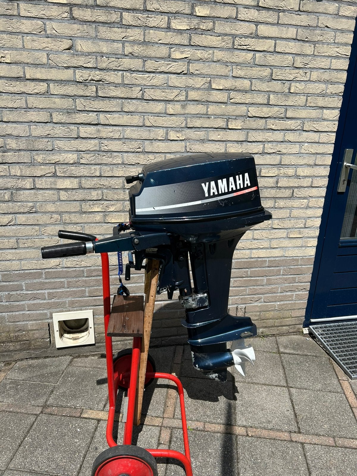 Yamaha 9,9pk 2 takt kortstaart buitenboordmotor, Watersport en Boten, Ophalen, Zo goed als nieuw, Motor en Techniek, Motorboot
