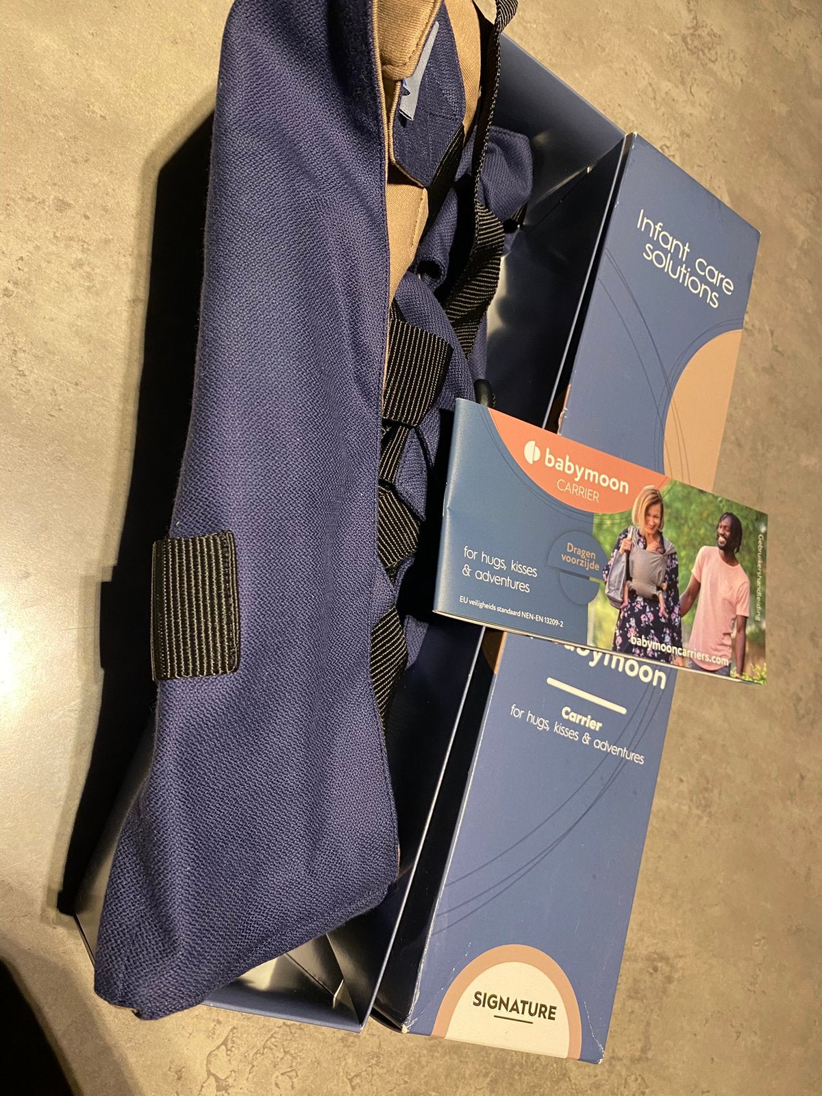 Nieuw-  baby Draagzak Babymoon, Kinderen en Baby's, Babydragers en Draagdoeken, Overige merken, Buik of Rug, Ophalen of Verzenden