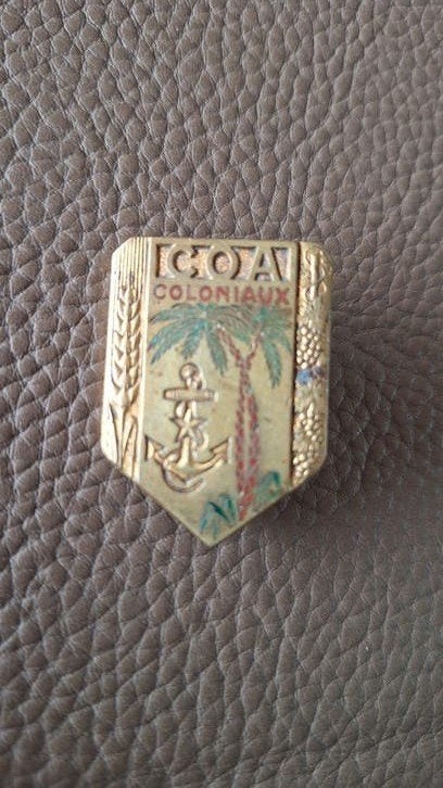 ICOA Coloniaux speld Franse koloniale troepen maker Drago, Ophalen of Verzenden, Gebruikt, Overige onderwerpen