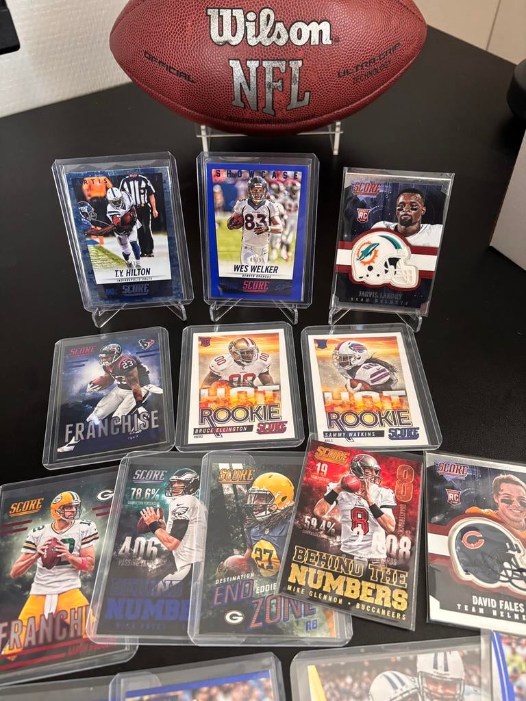2014 Panini Score NFL Lot 275 Cards! Inserts + 2 numbered, Ophalen of Verzenden, Zo goed als nieuw