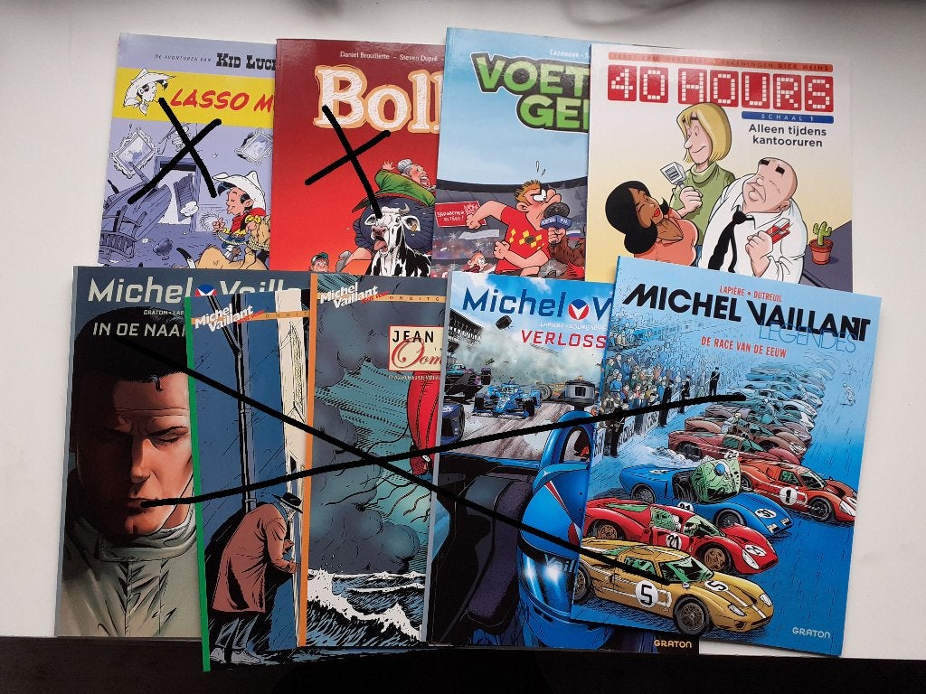 Diverse strips 3 euro p/st, Boeken, Meerdere stripboeken, Ophalen of Verzenden, Zo goed als nieuw