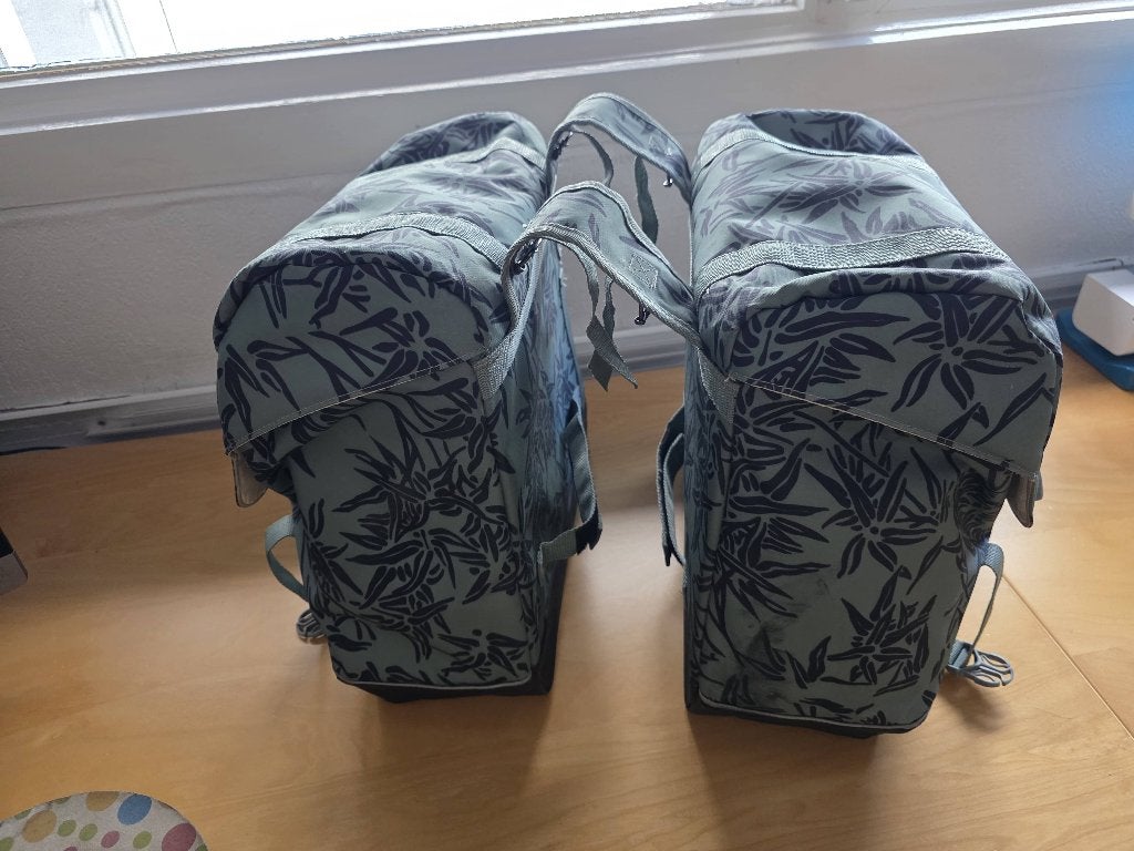 Dubbele fietstassen, Ophalen, Gebruikt, New Looxs