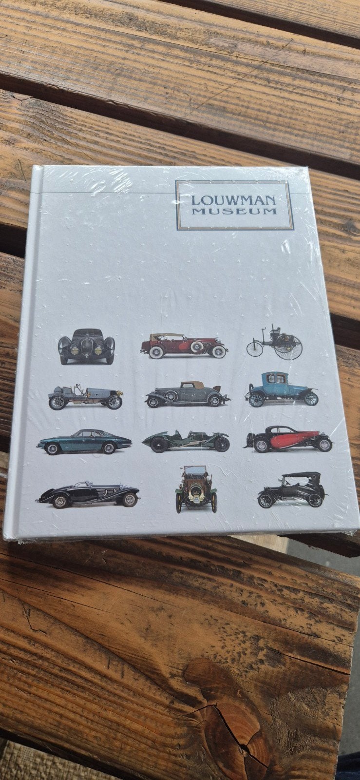 Louwman museum boek "NIEUW", Ophalen