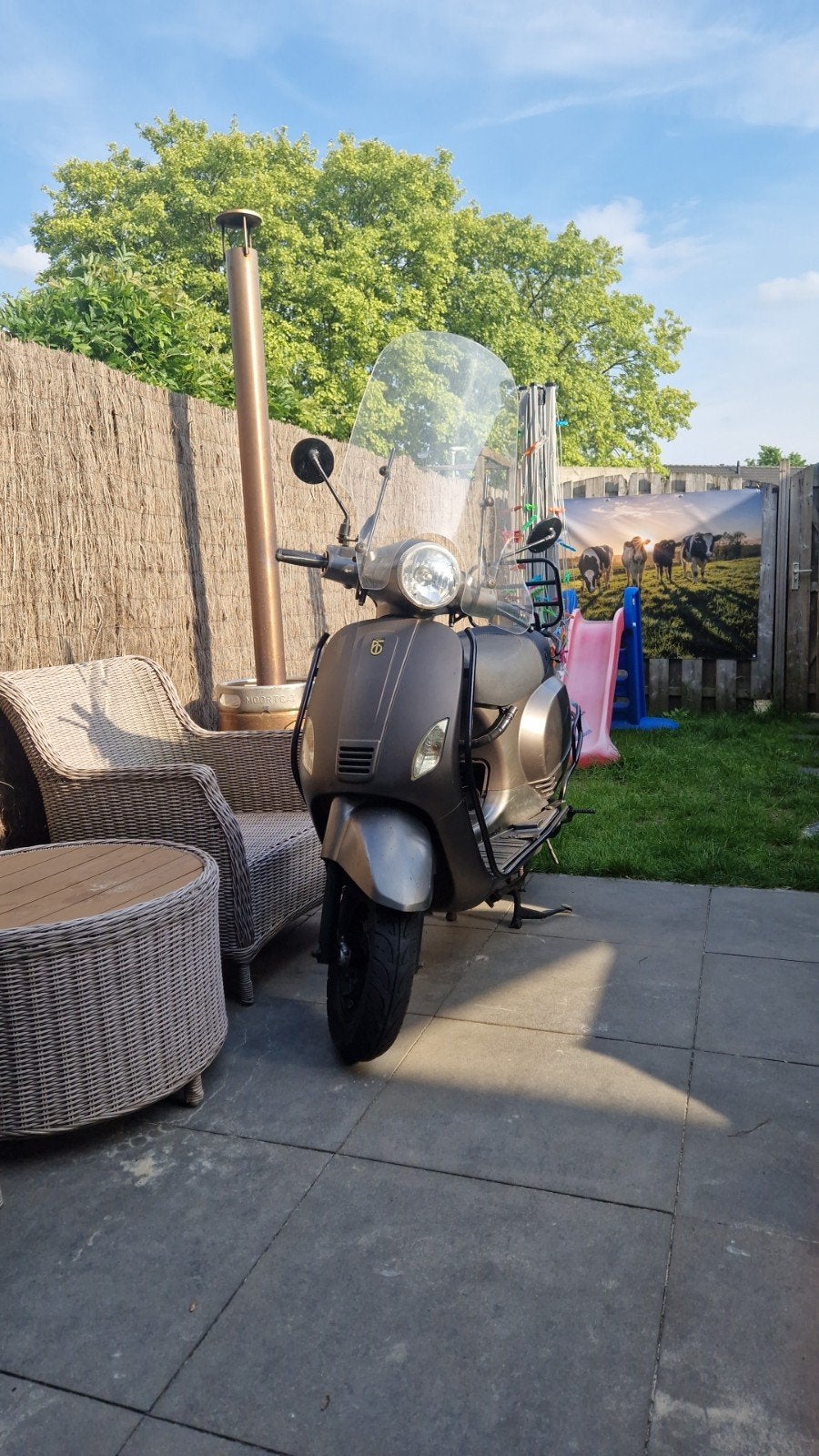 retro scooter *verkocht*, Ophalen, Gebruikt, Benzine, Overige merken