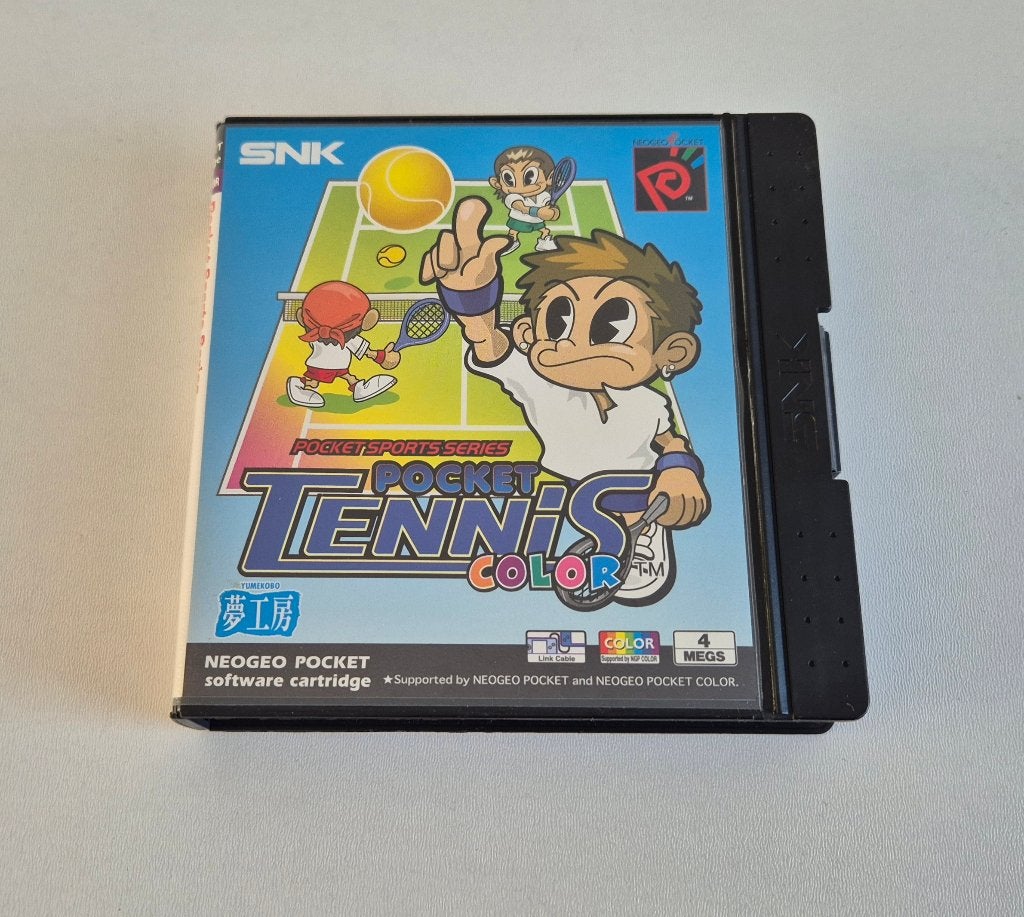 Pocket Tennis Color SNK Neo Geo Pocket Color Game Compleet, Gebruikt, 1 speler, Ophalen of Verzenden, Sport