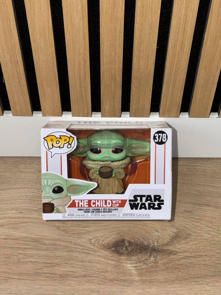 Funko Pop The Child With Cup, Ophalen of Verzenden, Zo goed als nieuw