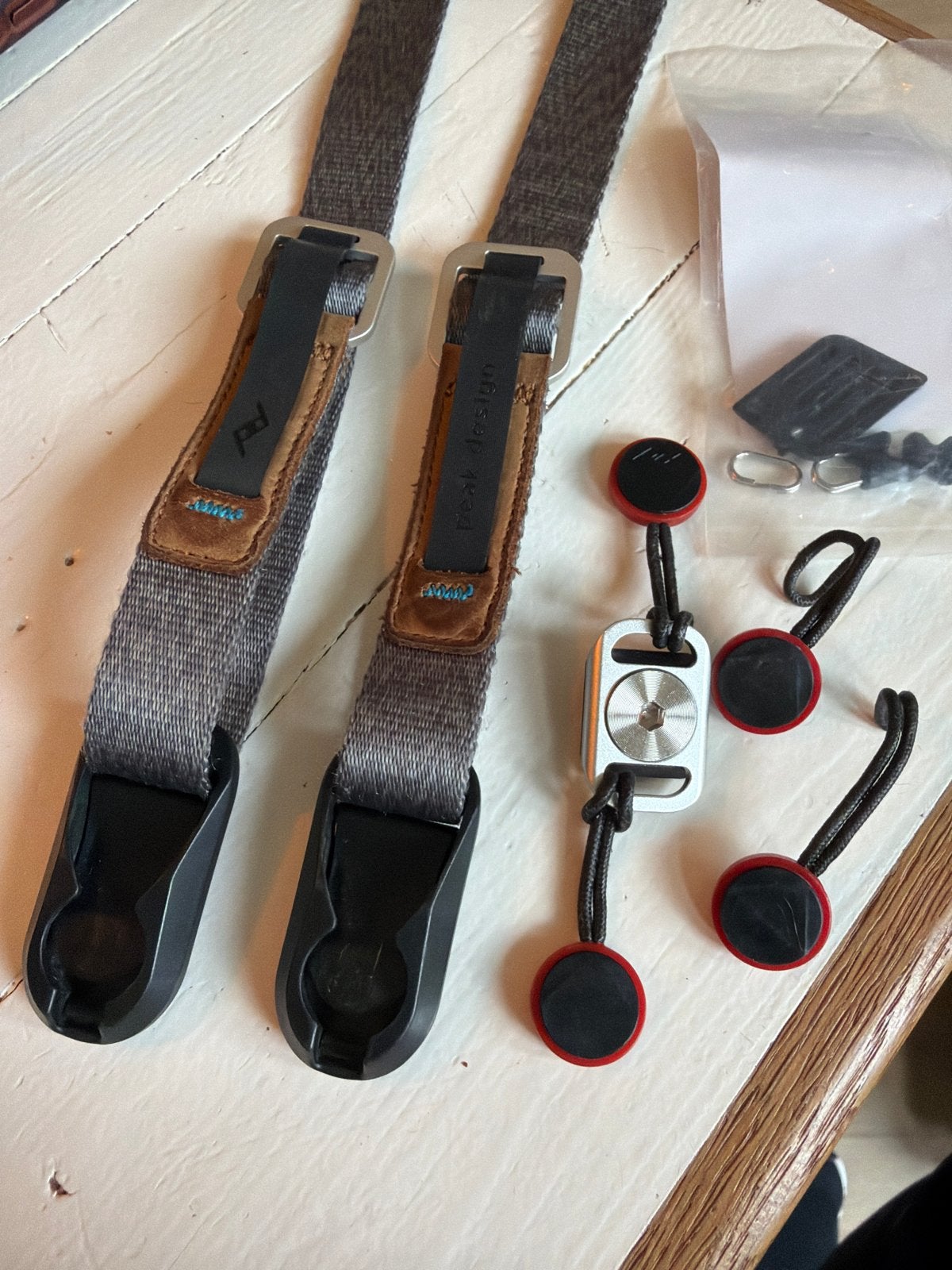 Peak Design Leash L-BL-3 camerariem grijs, Overige merken, Overige typen, Ophalen of Verzenden, Gebruikt