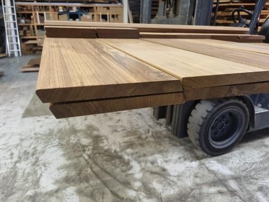 60 meter Hardhouten planken 18x180 mm - nr: hp111, Ophalen, Planken, Nieuw, Hardhout