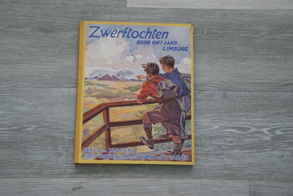 Zwerftochten door ons land "Limburg", Ophalen of Verzenden, Gelezen, Jan Feith, Plaatjesalbum