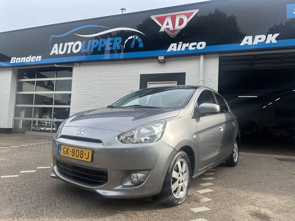 Mitsubishi Space Star 1.0 Bright /Airco/Apk 16-06-2027/Deale, Auto's, Voorwielaandrijving, Euro 5, Stof, Gebruikt