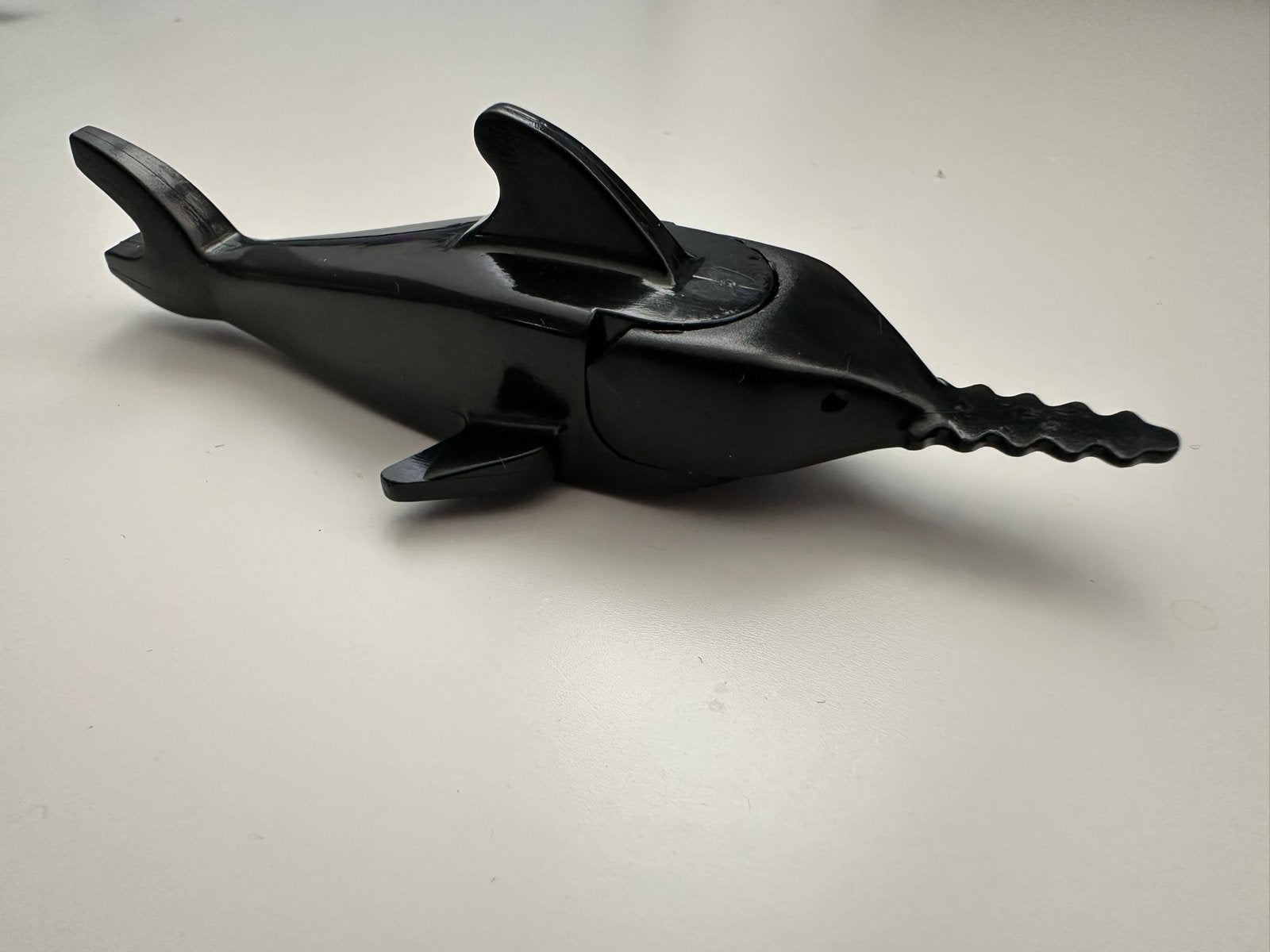 Lego zaagvis sawfish in zwart (!) en andere grote zeedieren, Overige thema's, Lego, Overige typen, Ophalen of Verzenden