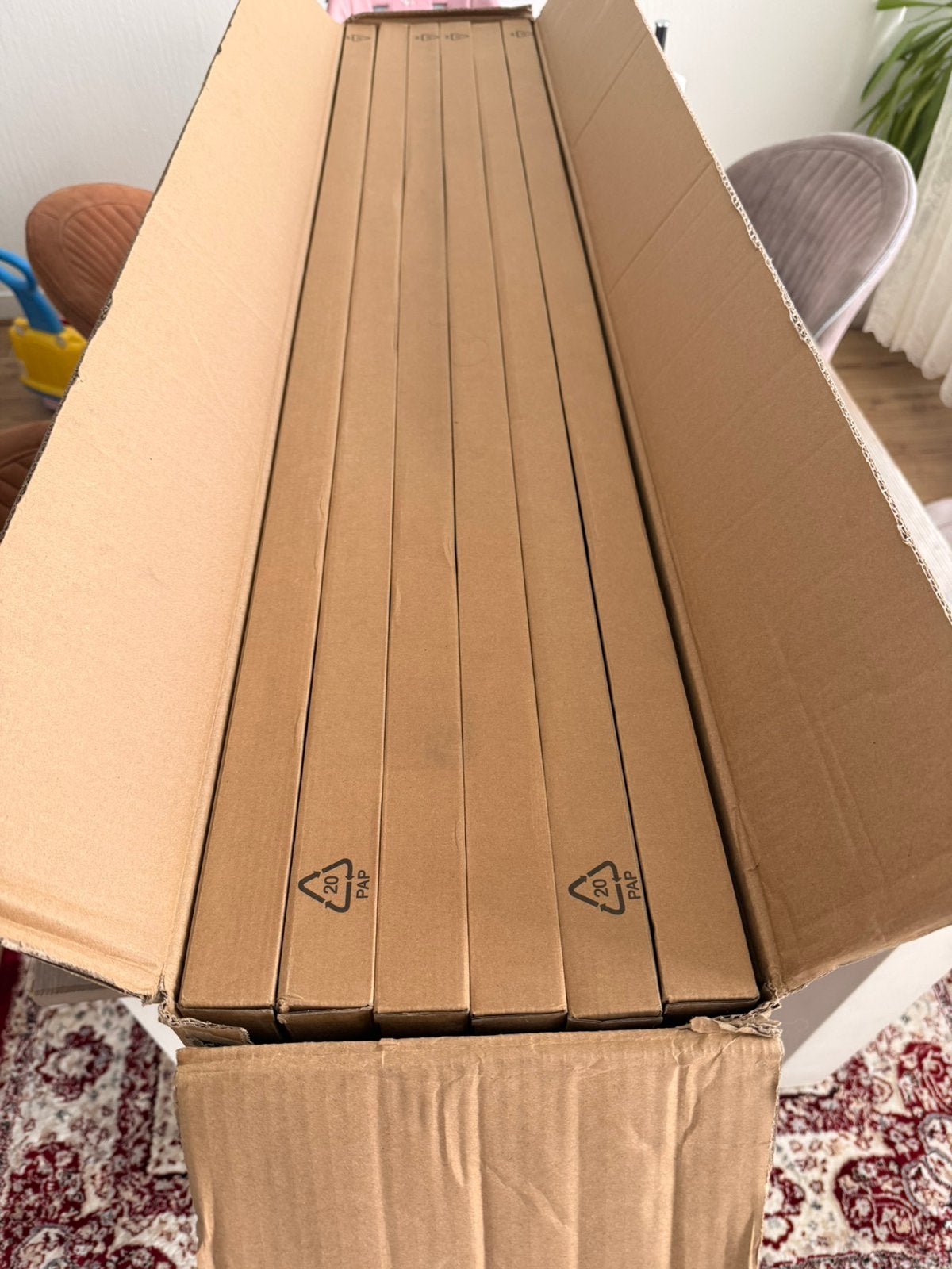 Partij Hoftronic LED panelen 120x30cm (7 stuks), Ophalen of Verzenden, Zo goed als nieuw