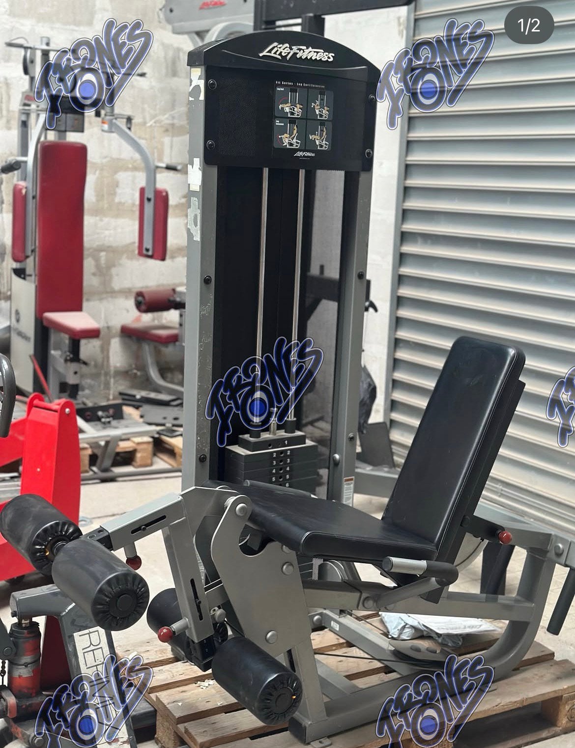Lifefitness combo Machines ( leg / abduction / chest ), Ophalen of Verzenden, Zo goed als nieuw, Overige typen