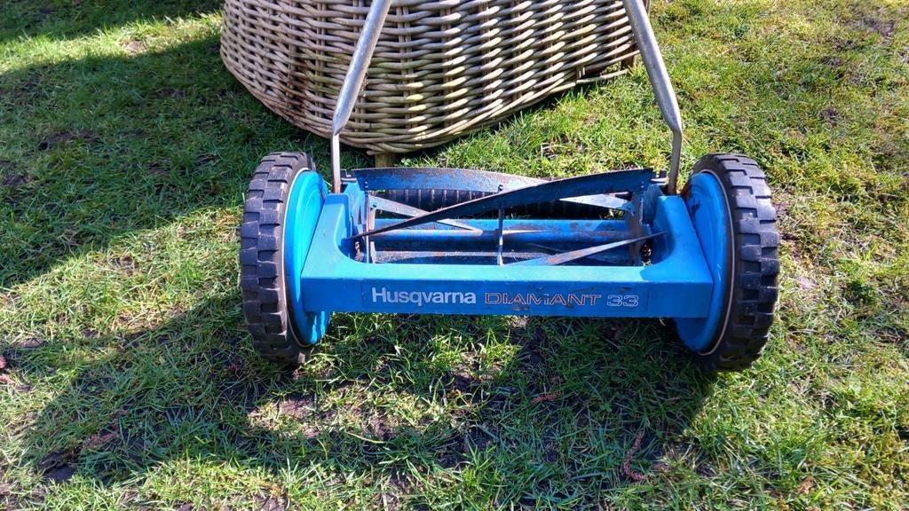Husqvarna Diamant 33 handgrasmaaier, Ophalen, Gebruikt, Handgrasmaaier, 30 t/m 39 cm