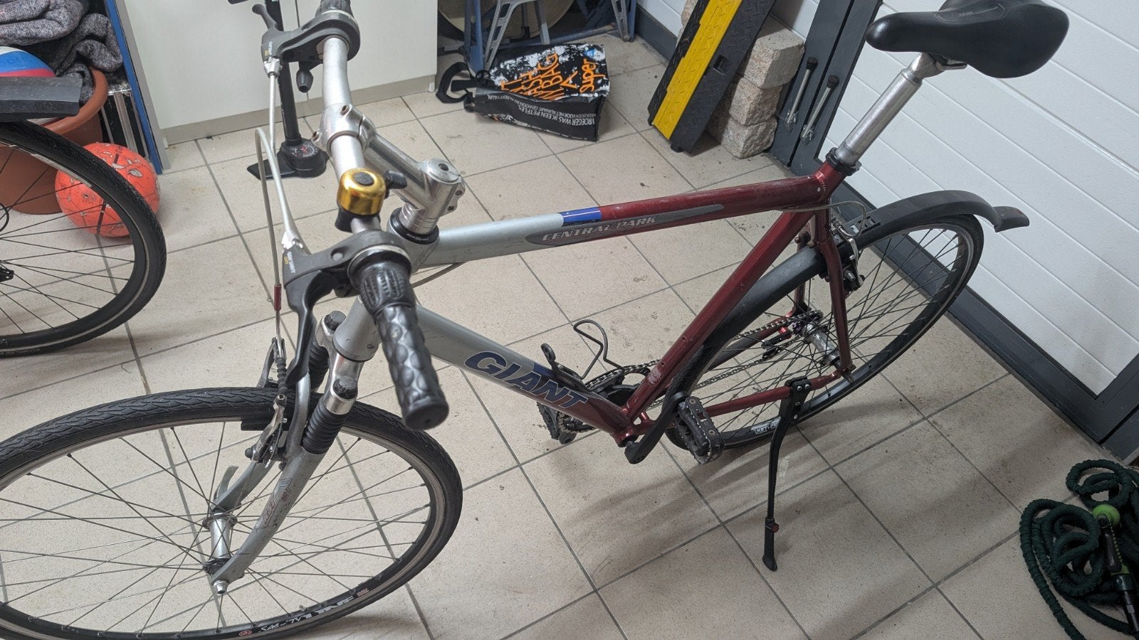 Giant Central Park Single Speed - Opknapper, Fietsen en Brommers, Ophalen, Gebruikt, Giant, Versnellingen