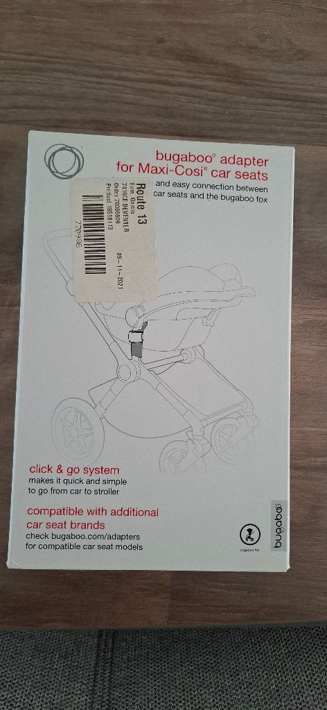 Bugaboo adapter, Ophalen, Zo goed als nieuw, Combiwagen, Bugaboo
