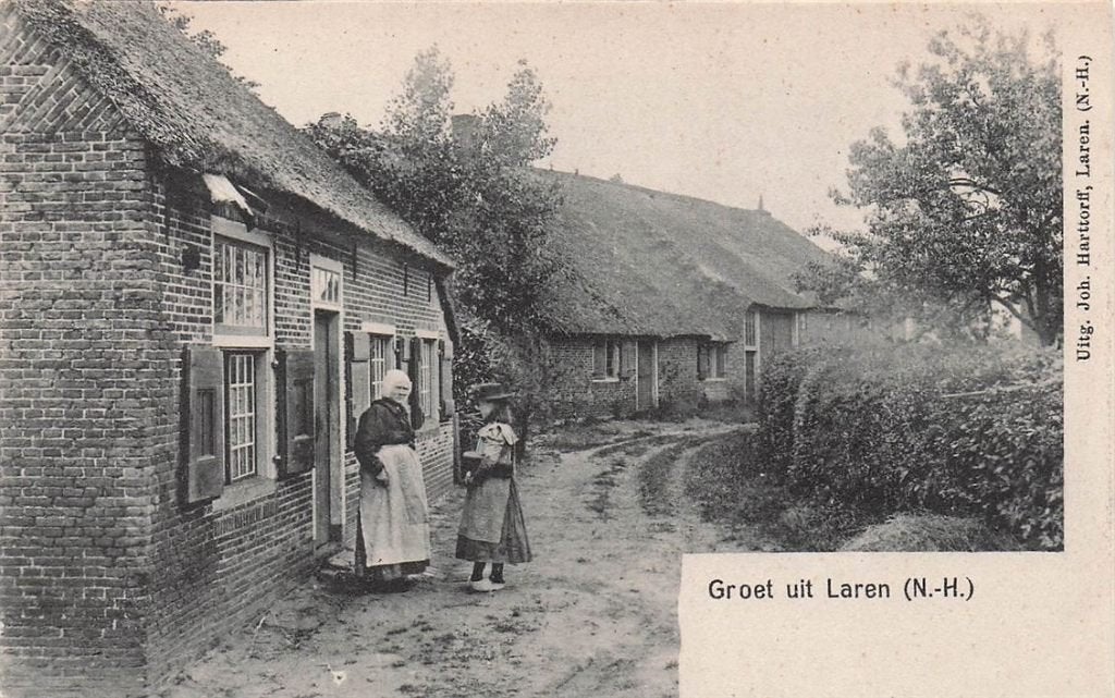 702-185-031 Groet Uit Laren (N.-H.), Verzenden, Voor 1920, Noord-Holland