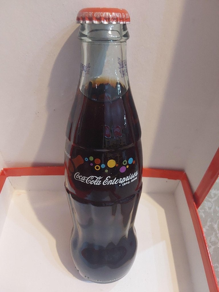 Coca Cola fles Enterprisis 2004, Verzamelen, Ophalen of Verzenden, Zo goed als nieuw